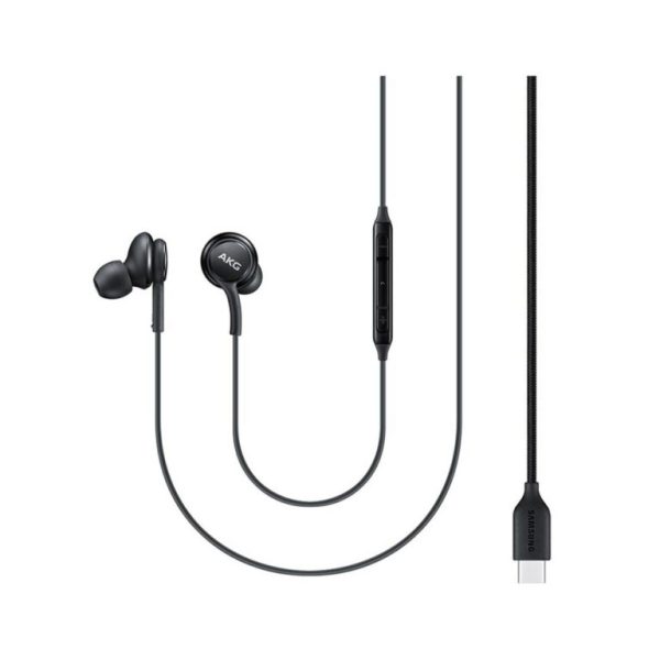 ⁦Samsung A54 Type C In-Ear Earphones -Black⁩ - الصورة ⁦2⁩