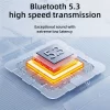 OVLENG FF93 Wireless Bluetooth Headphone Stereo Sound Headset - Blue