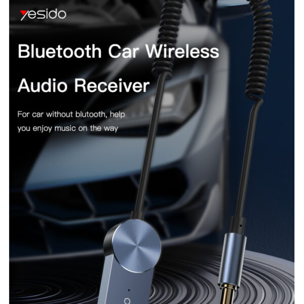 ⁦Wireless Audio Adapter BT car wireless audio receiver⁩ - الصورة ⁦5⁩