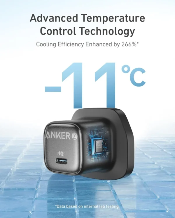 ⁦Anker Zolo 30W Compact USB C GaN Charger⁩ - الصورة ⁦7⁩