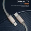 Cable PITTA Type-C a Lightning KEEPHONE 1.2MT