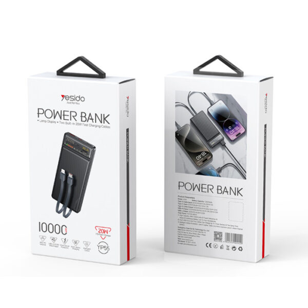 ⁦Power Bank YP55 10000mAh Fast Charging⁩ - الصورة ⁦2⁩