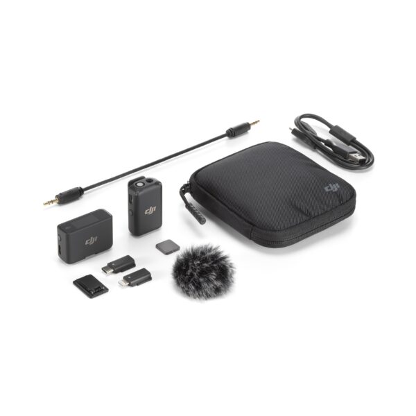 ⁦DJI Mic (1 TX + 1 RX)⁩ - الصورة ⁦2⁩
