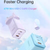 MCDODO 67W DICHROMATIC GAN 5 MINI FAST CHARGER