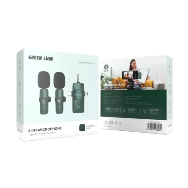 ⁦Green Lion 3 IN 1 Microphone⁩ - الصورة ⁦2⁩