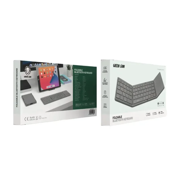 ⁦Green Lion Foldable Bluetooth Keyboard⁩ - الصورة ⁦2⁩