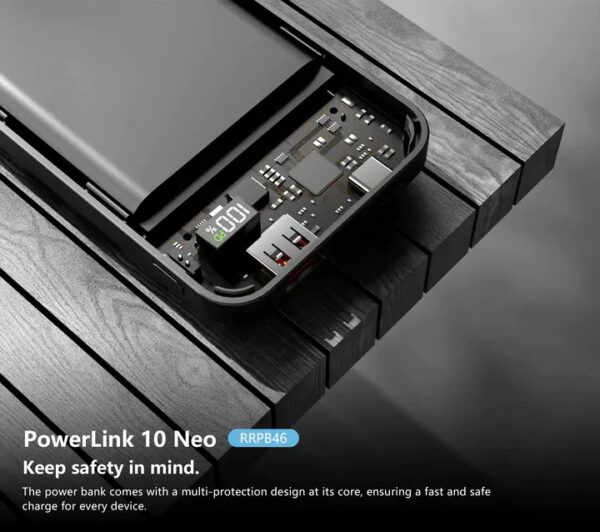 ⁦RockRose Powerlink 10 Neo 10000mAh Powerbank⁩ - الصورة ⁦4⁩
