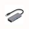 Porodo 4in1 USB-C Hub Type-C PD 100W HDMI USB 3.5mm Aux