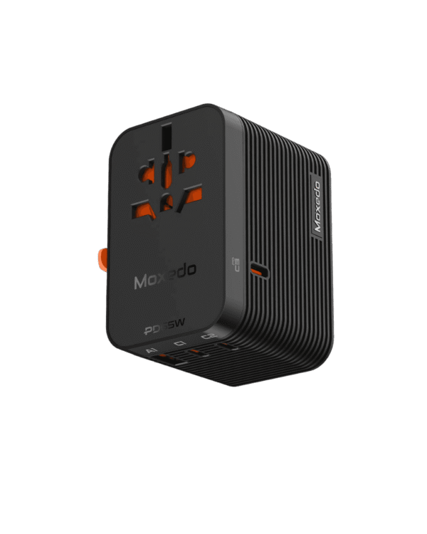 Moxedo Universal- Plug + 65W GaN Travel Adapter