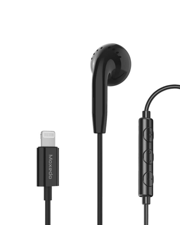 ⁦Moxedo Mono Stereo Earphone Lightning Connector Earphone⁩ - الصورة ⁦2⁩