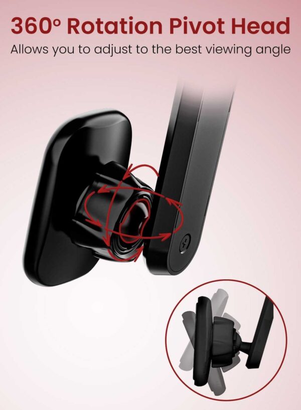 ⁦Moxedo Magnetic Car Phone Holder for Mount Dashboard Windshield⁩ - الصورة ⁦8⁩