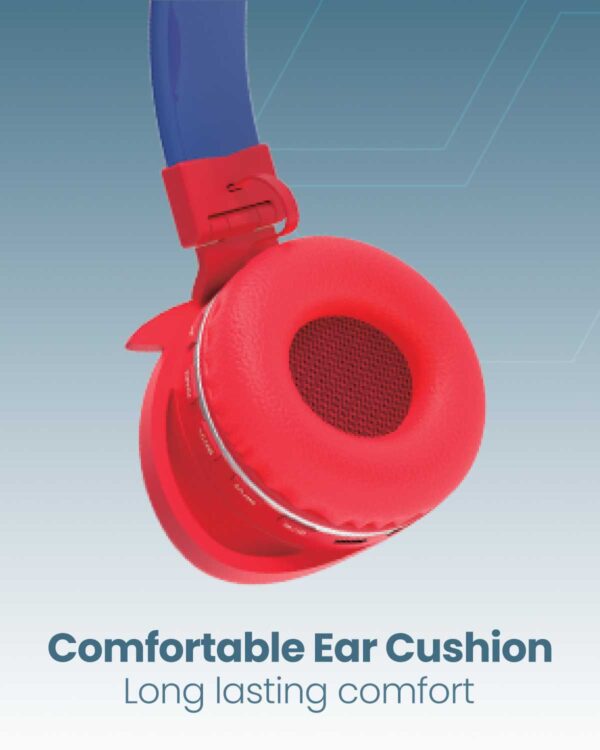 ⁦Moxedo Junior Wireless Stereo On-Ear Headphones for Kids⁩ - الصورة ⁦6⁩