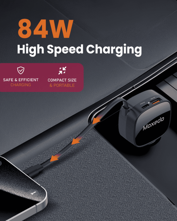 ⁦Moxedo Car Charger 84W Output Power⁩ - الصورة ⁦6⁩