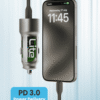 Moxedo Lite 40W Car Charger PD 3.0 Dual USB-C Ports