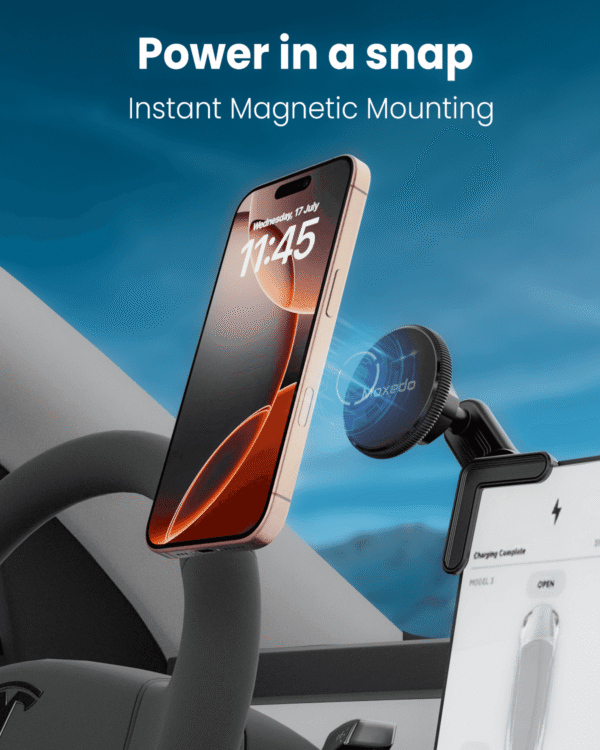 ⁦Moxedo Clip-On Magnetic Bracket Floating Screen Magnetic Phone Holder⁩ - الصورة ⁦3⁩