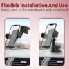 Moxedo Magnetic Car Mount Phone Holder Dashboard/Windshield