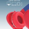 Moxedo Junior Wireless Stereo On-Ear Headphones for Kids