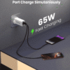Moxedo Volton Pro PD GaN Charger 65W PD 3.0