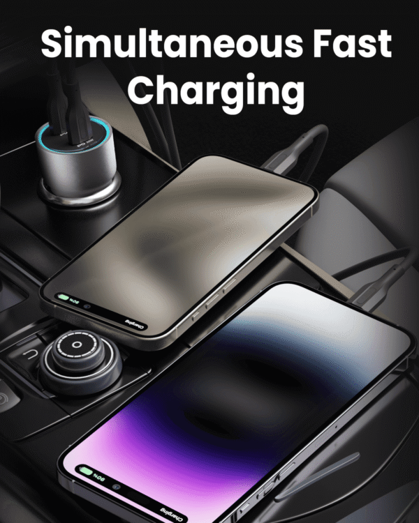 ⁦Moxedo Lite 40W Car Charger PD 3.0 Dual USB-C Ports⁩ - الصورة ⁦3⁩