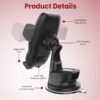 Moxedo Magnetic Car Mount Phone Holder Dashboard/Windshield