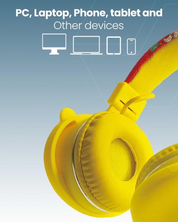 ⁦Moxedo Junior Wireless Stereo On-Ear Headphones⁩ - الصورة ⁦4⁩