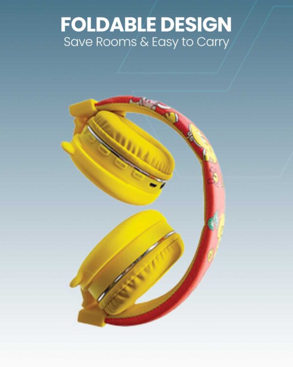 ⁦Moxedo Junior Wireless Stereo On-Ear Headphones⁩ - الصورة ⁦2⁩