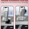 Moxedo Magnetic Car Mount Phone Holder Suction Base