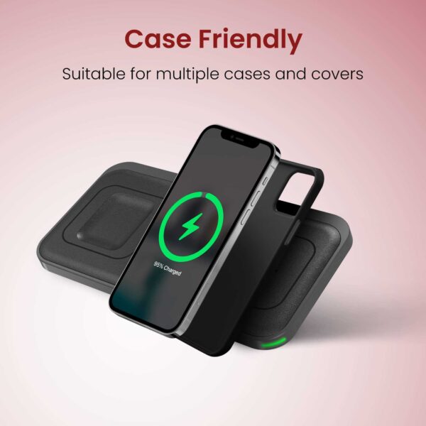 ⁦Moxedo 3 in 1 15W Wireless Charging Station Compatible⁩ - الصورة ⁦4⁩