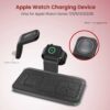 Moxedo 3 in 1 15W Wireless Charging Station Compatible
