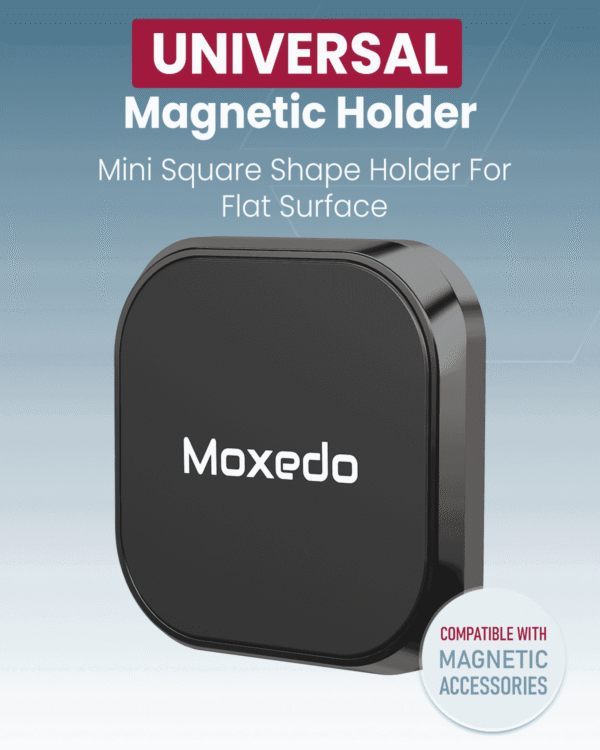 ⁦Moxedo Universal Magnetic Holder Mini Square Shape Holder⁩ - الصورة ⁦3⁩