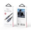 YAU36 Nylon Braid USB TC To 3.5mm Pin Audio Cable