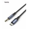 YAU36 Nylon Braid USB TC To 3.5mm Pin Audio Cable