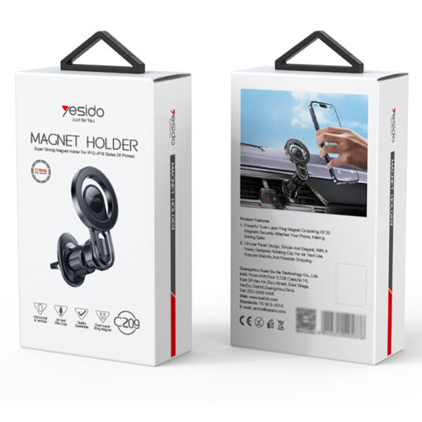 ⁦C209 360 Ratation Air Outlet MagPro Magnetic⁩ - الصورة ⁦2⁩