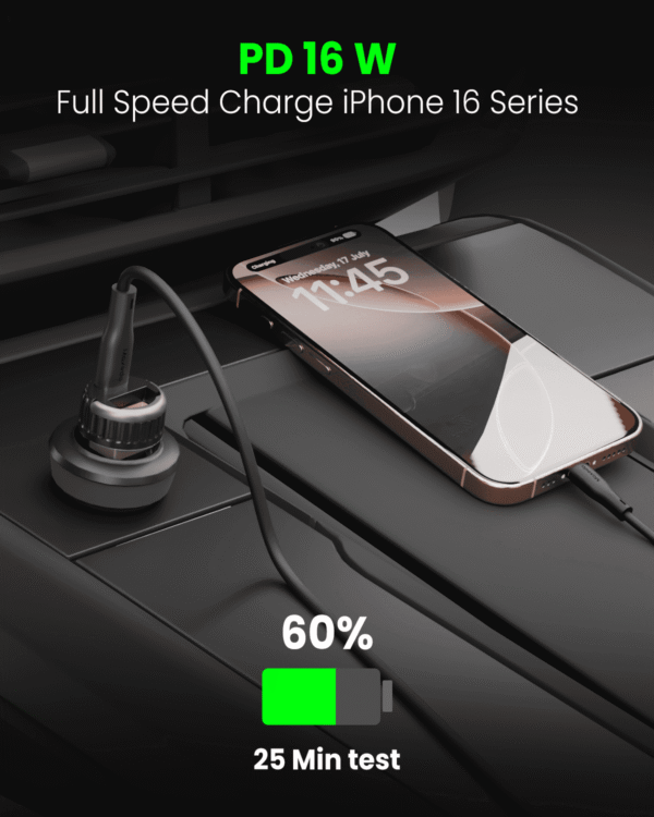 ⁦Moxedo Mini Pro Car Charger⁩ - الصورة ⁦3⁩