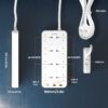 Moxedo 20W Power Strip Surge Protector