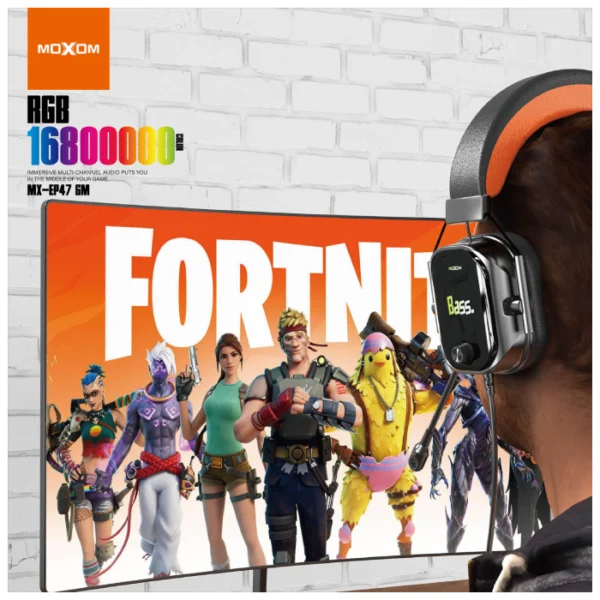⁦MOXOM MX-EP47 GM Gaming Headset⁩ - الصورة ⁦5⁩