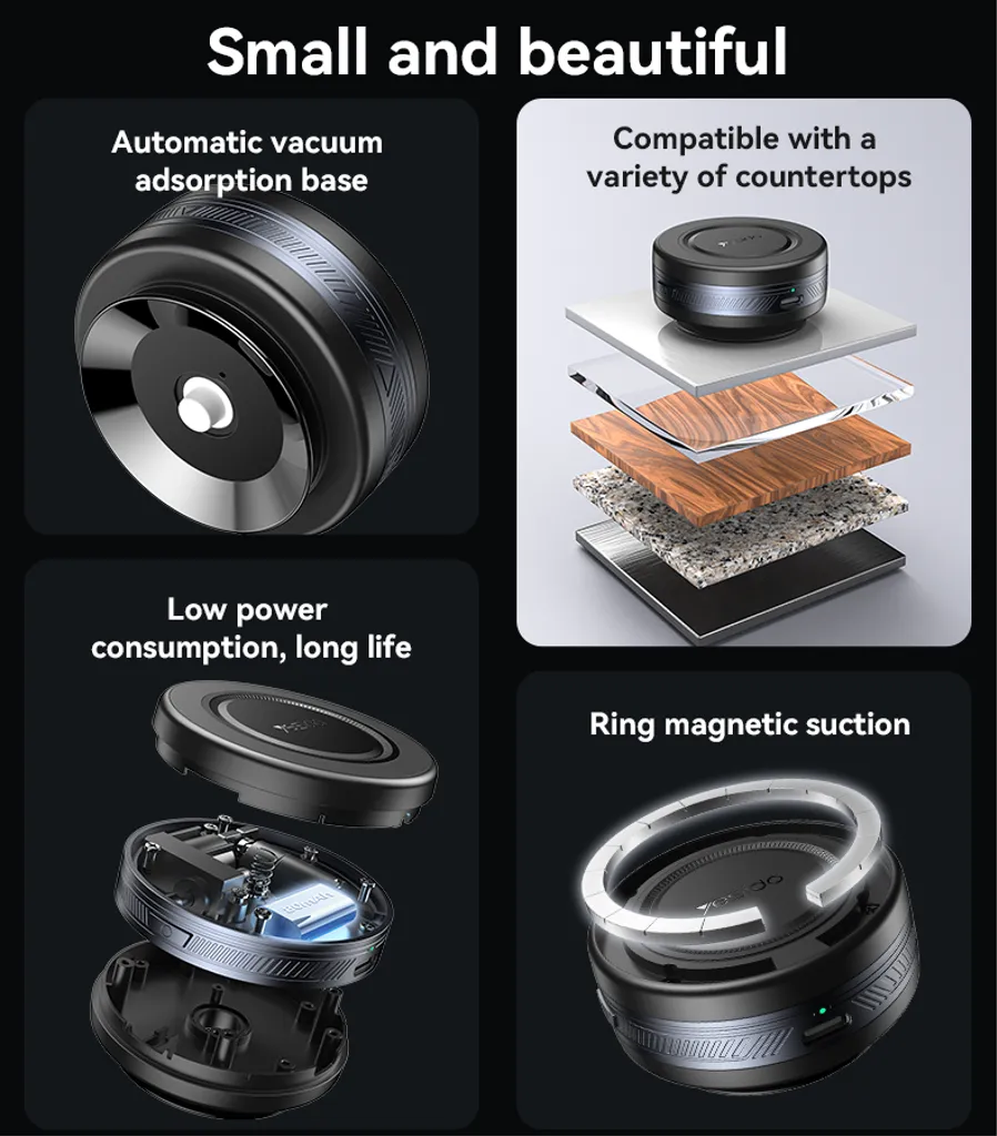 Yesido Electric Vacuum Cup MagSafe Phone Holder - الصورة 7