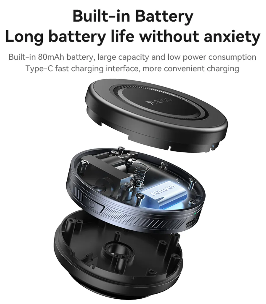 Yesido Electric Vacuum Cup MagSafe Phone Holder - الصورة 10