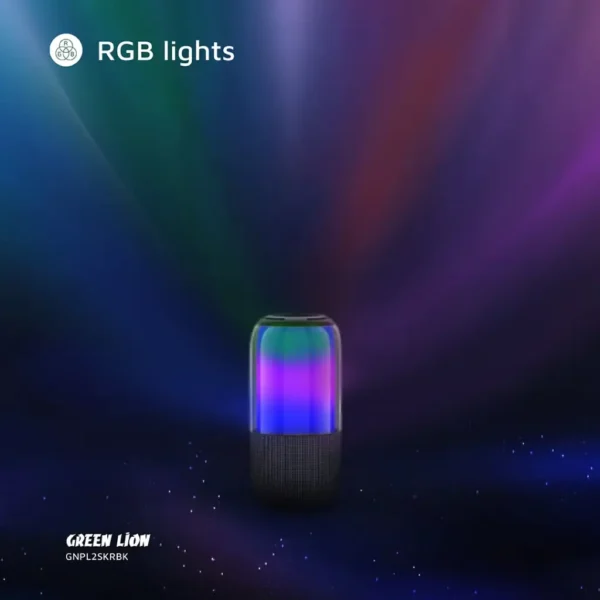 ⁦Green Lion Palma 2 RGB Portable Speaker⁩ - الصورة ⁦4⁩