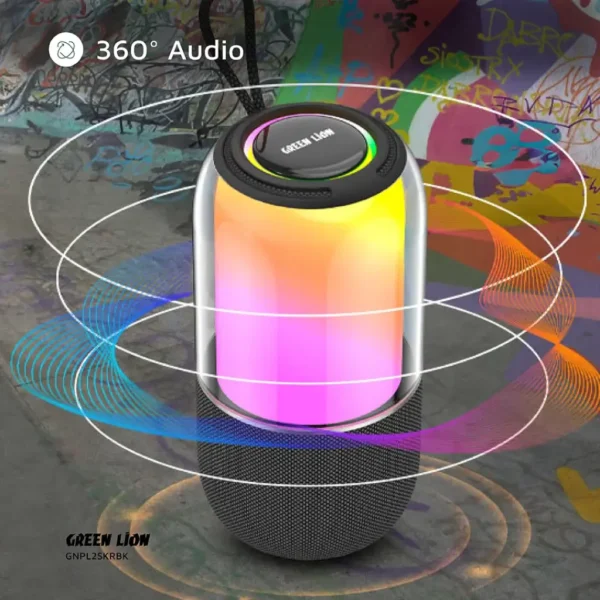 ⁦Green Lion Palma 2 RGB Portable Speaker⁩ - الصورة ⁦3⁩