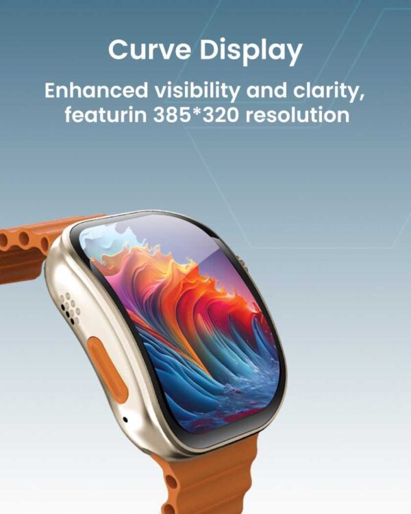 ⁦Moxedo Curve Smartwatch Chat GPT AI Assistant⁩ - الصورة ⁦3⁩