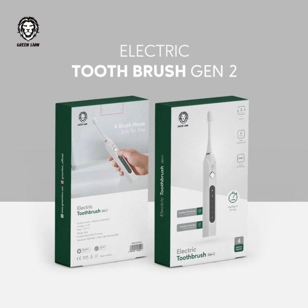 ⁦Green Lion Electric Toothbrush (Gen-2)⁩ - الصورة ⁦2⁩