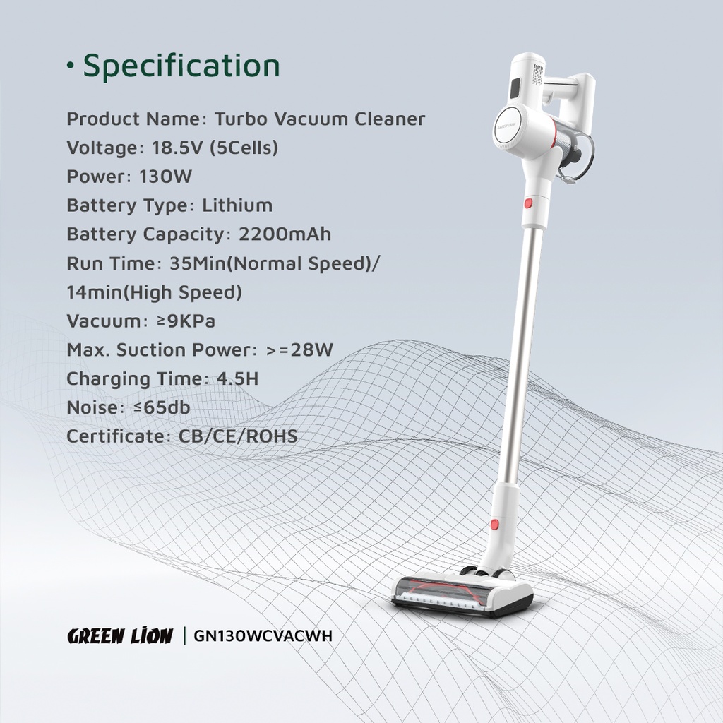 Green Lion Turbo Vacuum Cleaner - الصورة 6