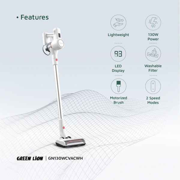 ⁦Green Lion Turbo Vacuum Cleaner⁩ - الصورة ⁦2⁩