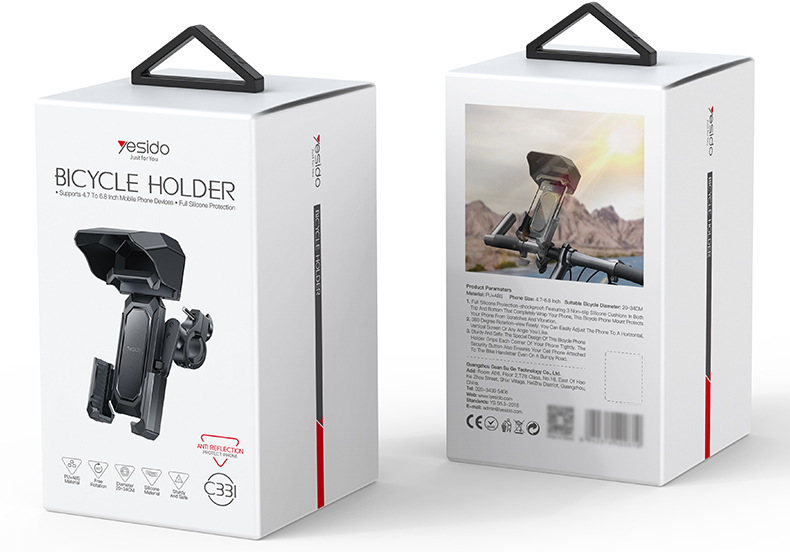 C331 Yesido 360 Bicycle Phone Holder - الصورة 2