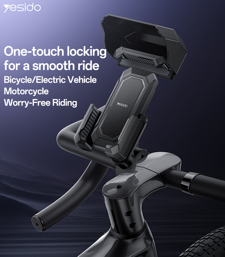 C331 Yesido 360 Bicycle Phone Holder - الصورة 6